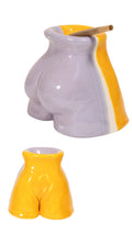 Ceramic Asstray — Lilac & Yellow